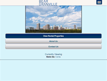 Tablet Screenshot of beargranville.com